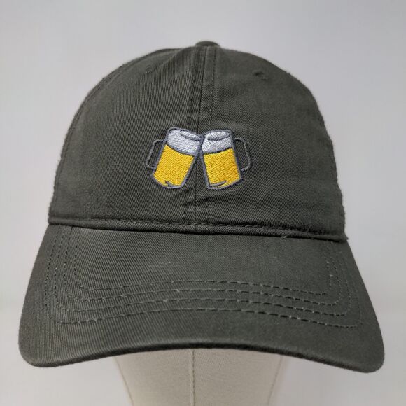 Carbon Elements Men's Slideback Hat Brown Size O/S Embroidered Beer Logo - Picture 2 of 12